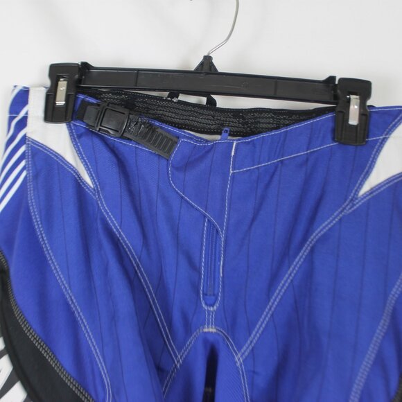 FOX YAMAHA Graphic 180 Blue Motorcycle Racing Pants Size 30 RN# 97275 Motorcross - Picture 3 of 15